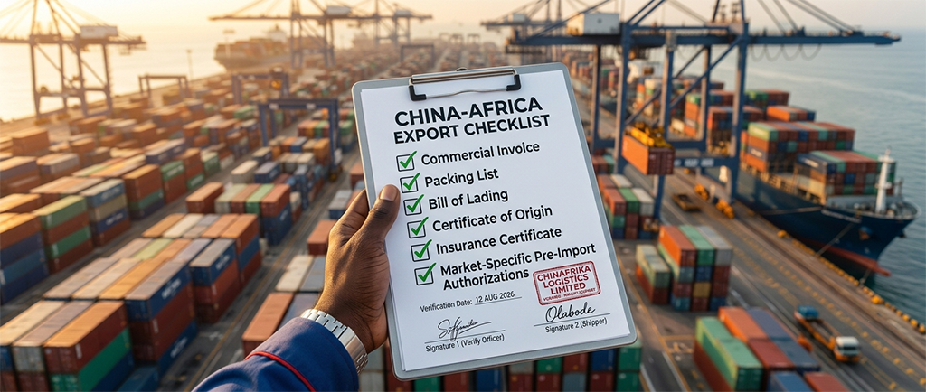 Document Checklist for China–Africa Exports